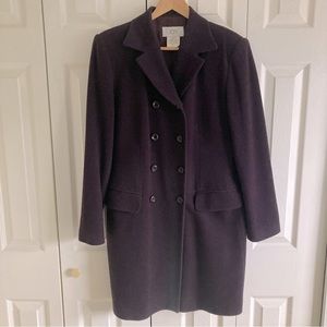 Vintage JAX Wool Cashmere Blend Classic Coat Size 6
